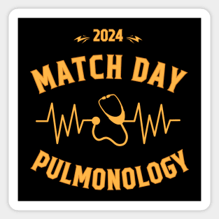 Pulmonology Match Day 2024 - Celebration Gift Sticker